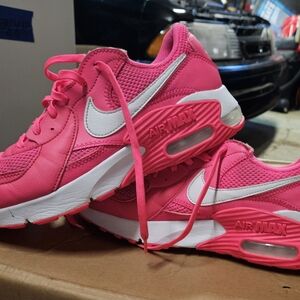 Nike Women's Air Max Sneakers (neon/ hot pink)